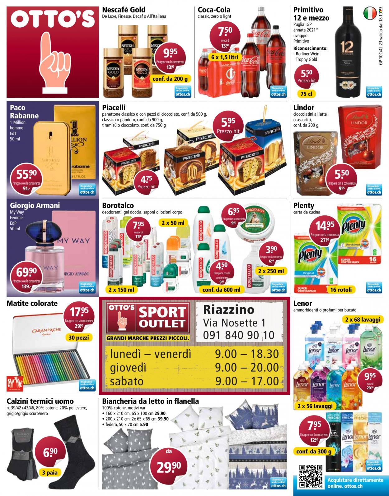 Volantino Otto's - 18.10.2023 - 24.10.2023. Pagina 1