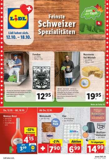 Volantino Lidl - 12.10.2023 - 18.10.2023.