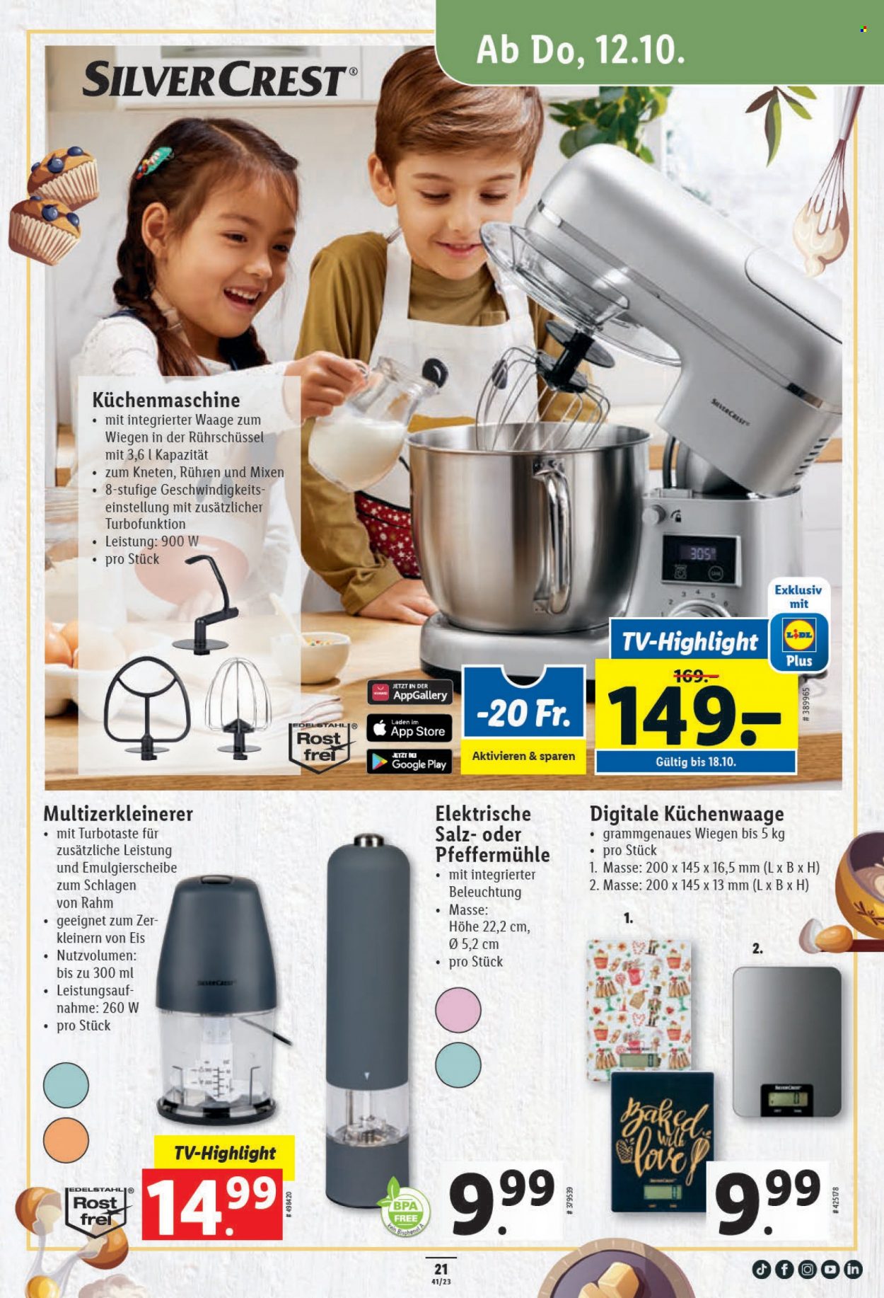 Volantino Lidl - 12.10.2023 - 18.10.2023. Pagina 21