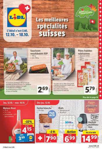 Prospekte Lidl - 12.10.2023 - 18.10.2023.
