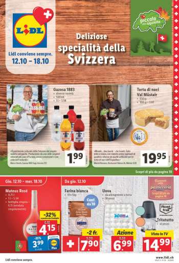 Volantino Lidl - 12.10.2023 - 18.10.2023.
