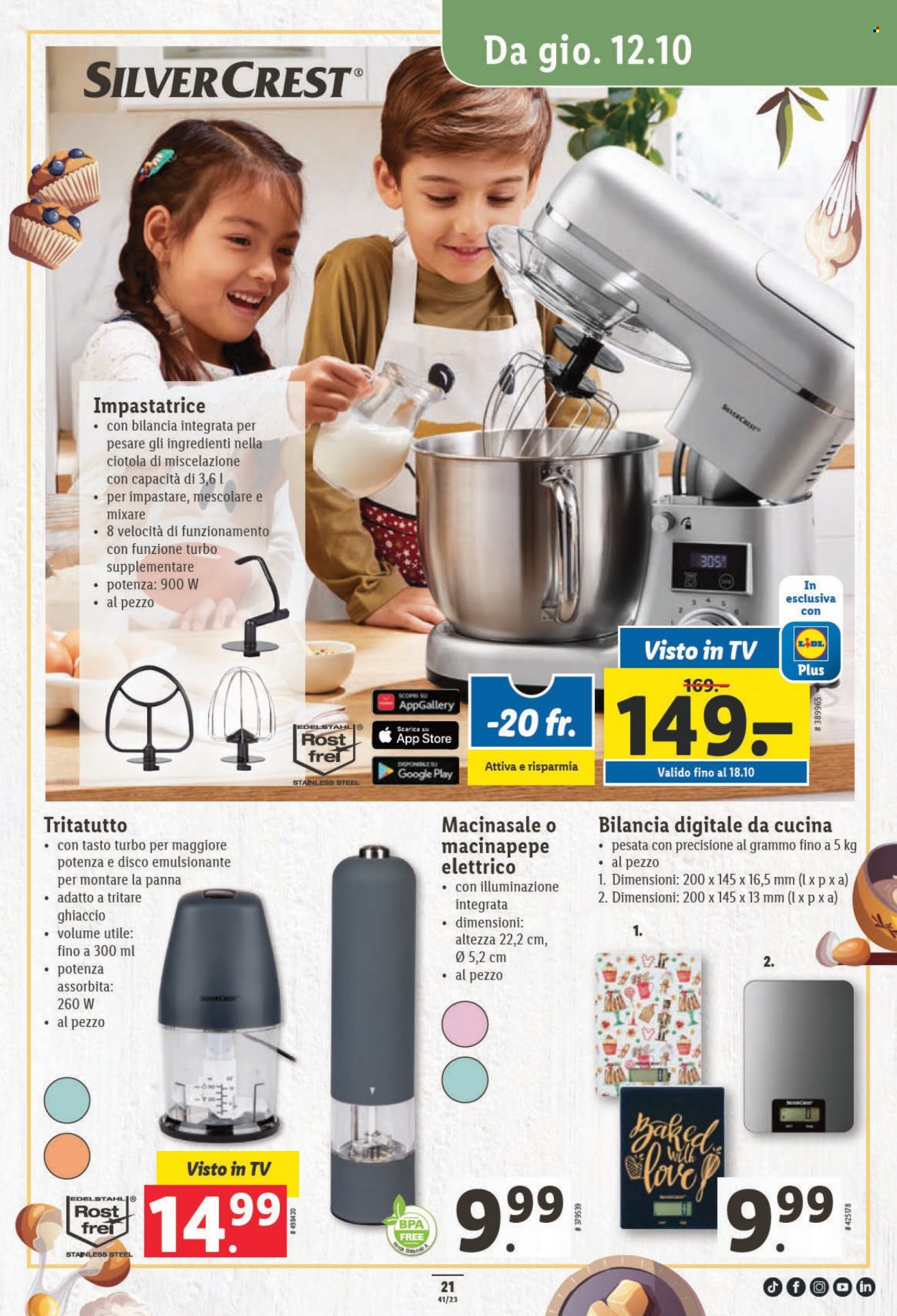 Volantino Lidl - 12.10.2023 - 18.10.2023. Pagina 21