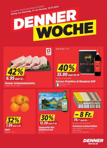 Catalogue Denner - 10.10.2023 - 16.10.2023.