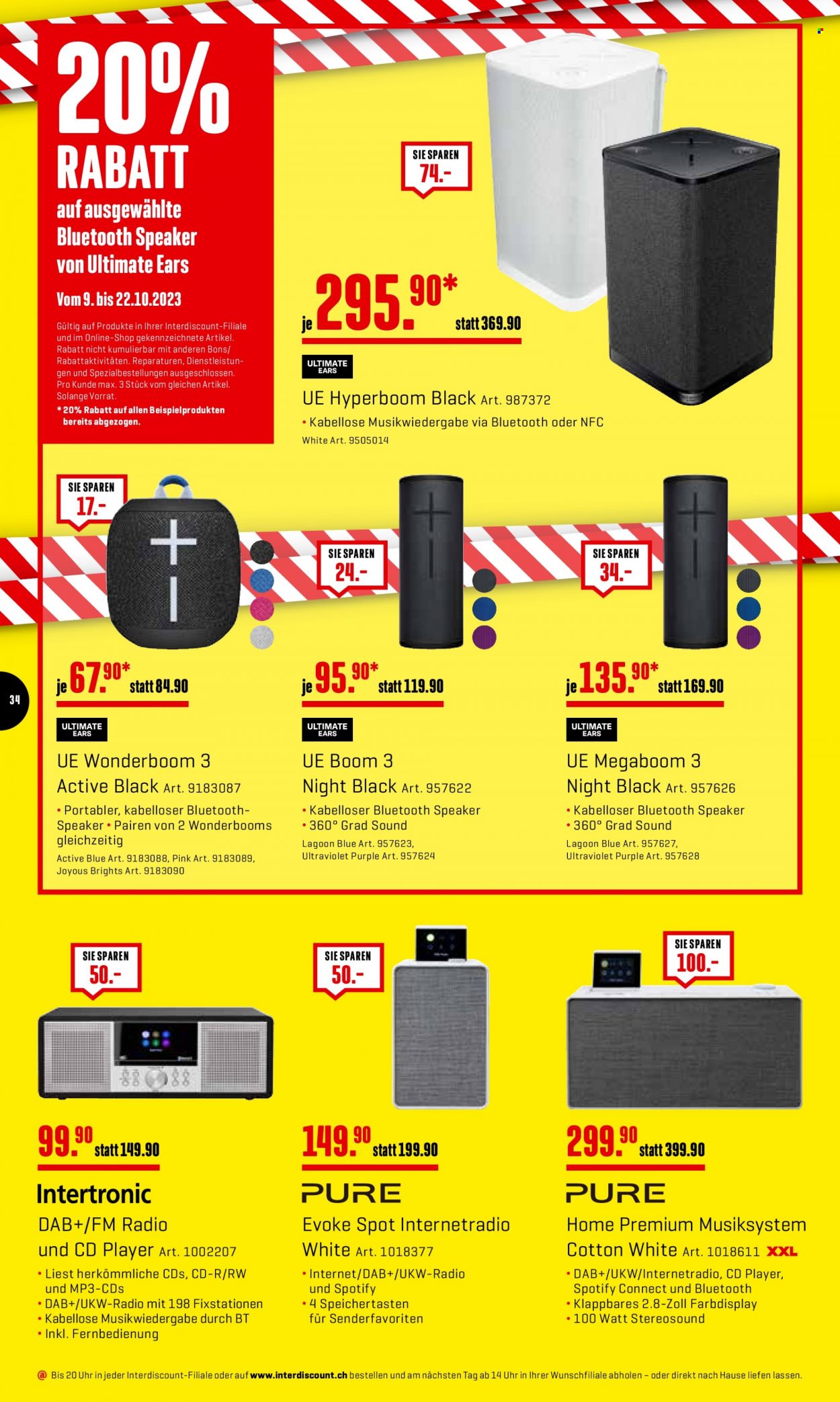 Catalogue Interdiscount - 9.10.2023 - 22.10.2023. Page 34