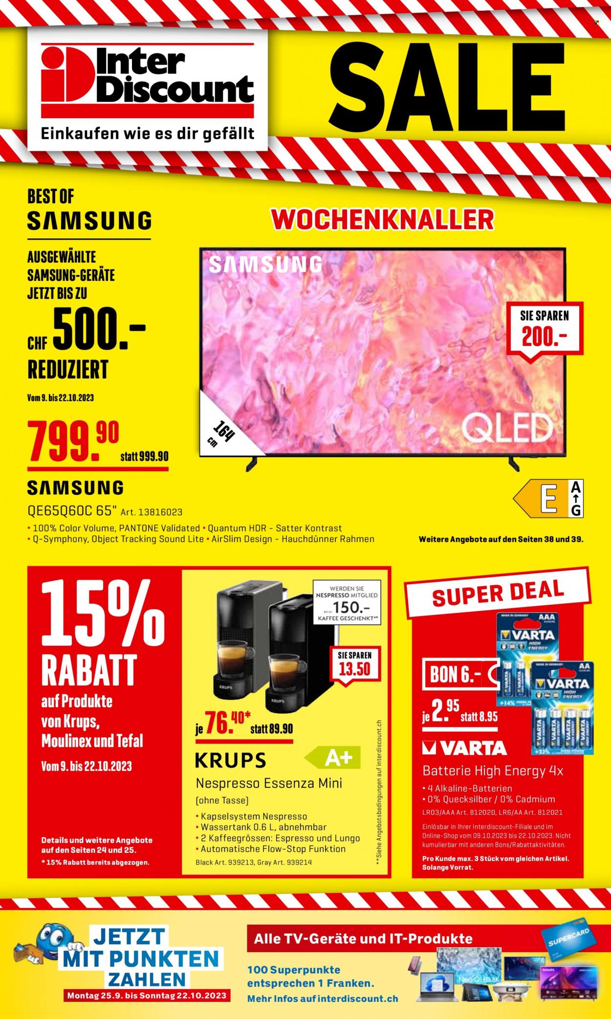 Catalogue Interdiscount - 9.10.2023 - 22.10.2023. Page 40