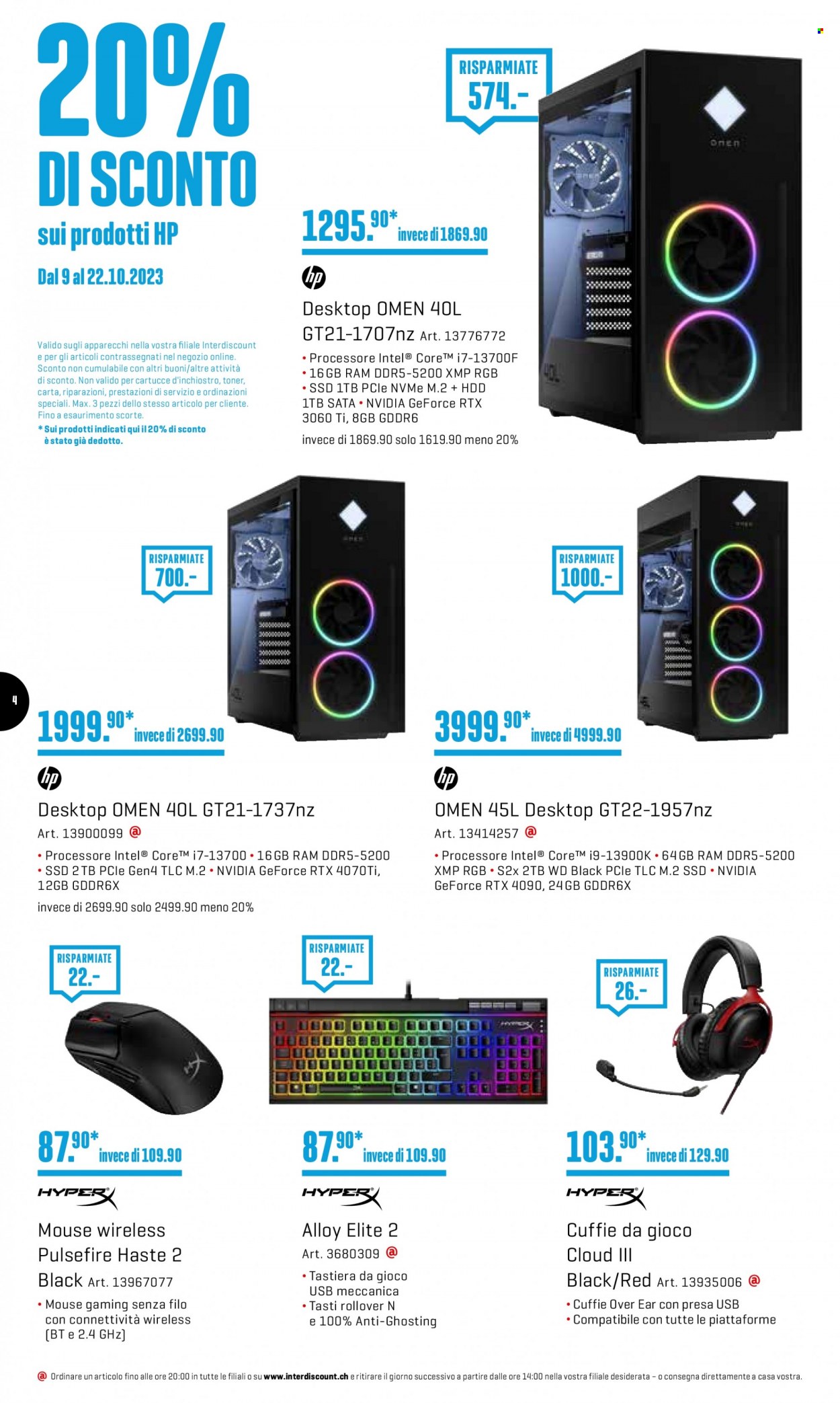 Catalogue Interdiscount - 9.10.2023 - 22.10.2023. Page 4