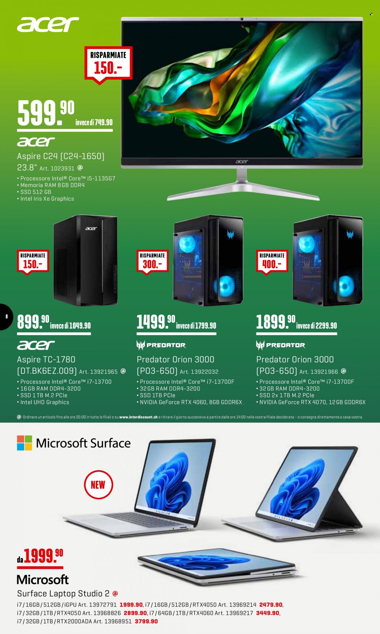 Catalogue Interdiscount - 9.10.2023 - 22.10.2023. Page 8