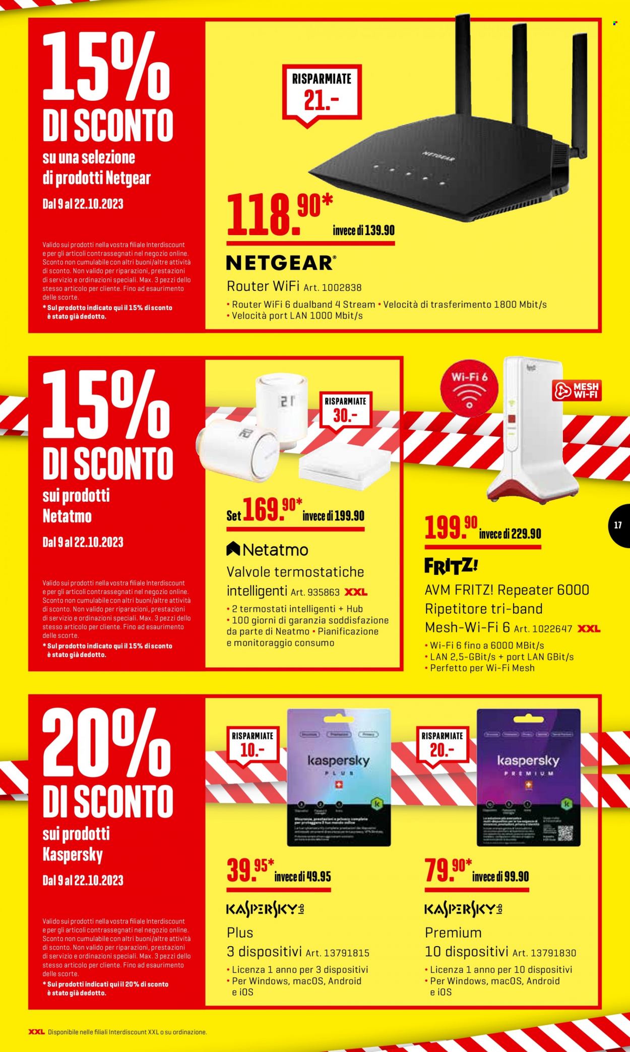 Catalogue Interdiscount - 9.10.2023 - 22.10.2023. Page 17