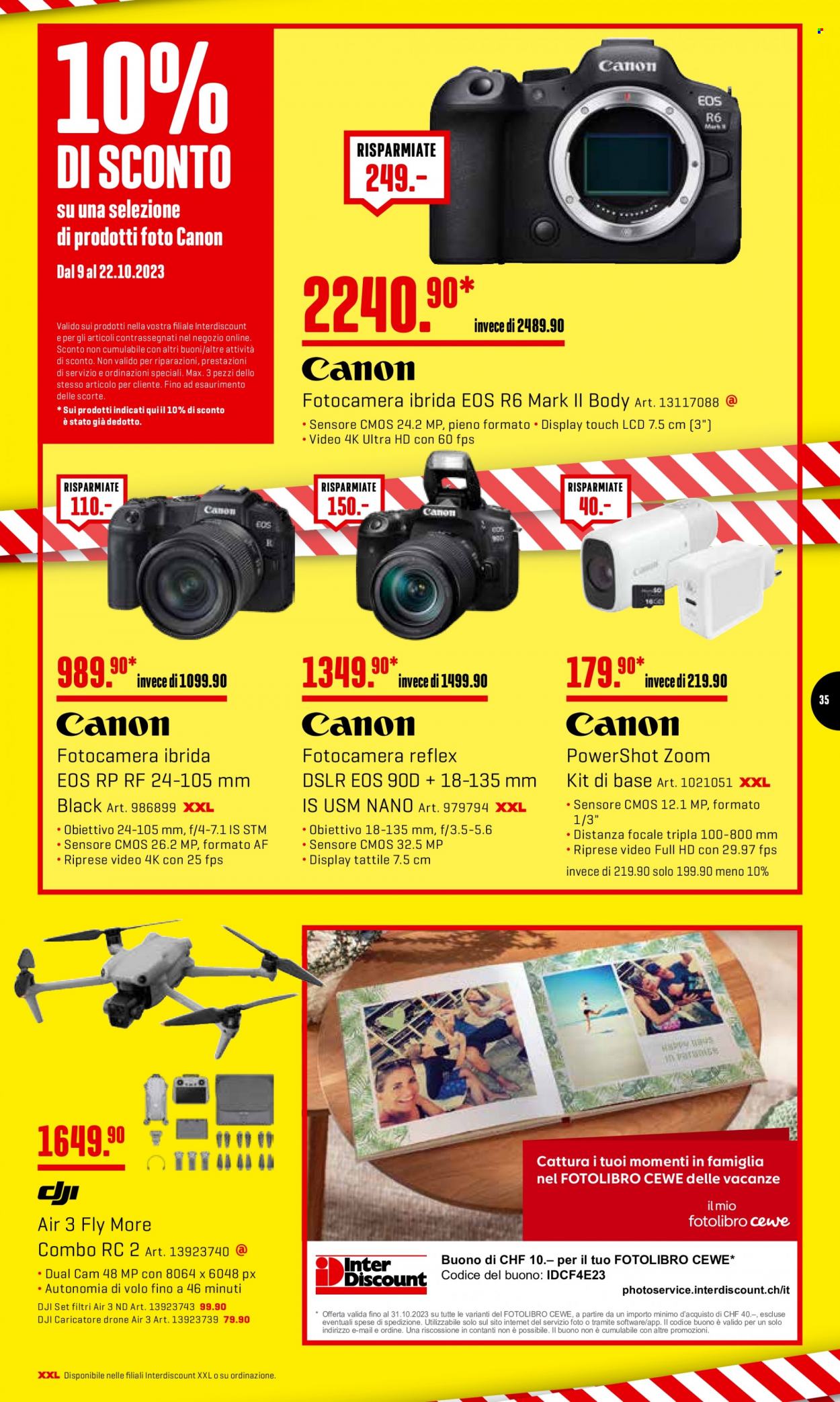 Catalogue Interdiscount - 9.10.2023 - 22.10.2023. Page 35