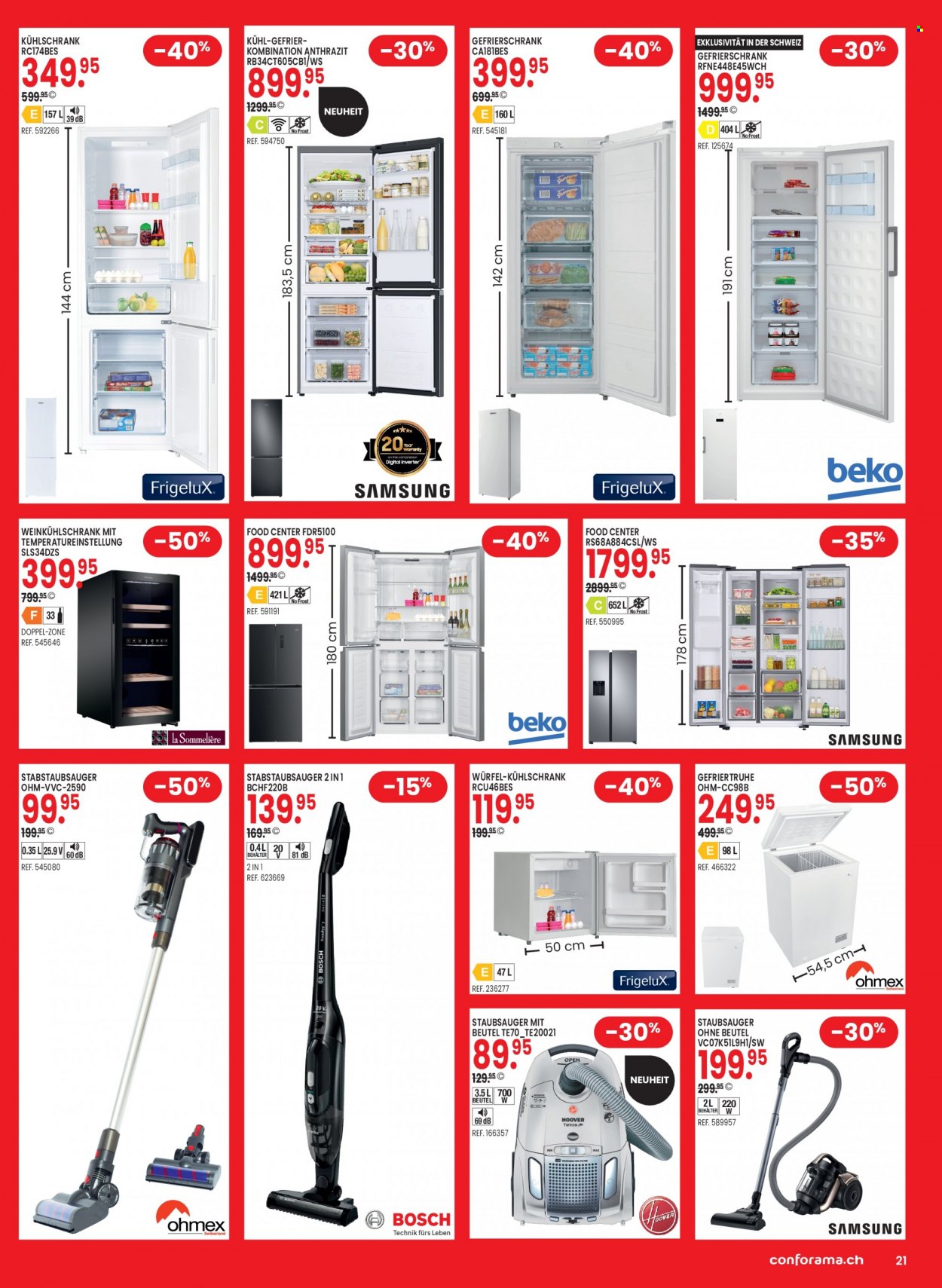 Volantino Conforama - 10.10.2023 - 23.10.2023. Pagina 21