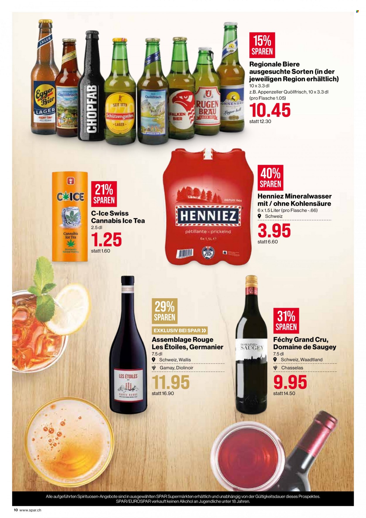 Prospekt SPAR - 12.10.2023 - 18.10.2023. Seite 10