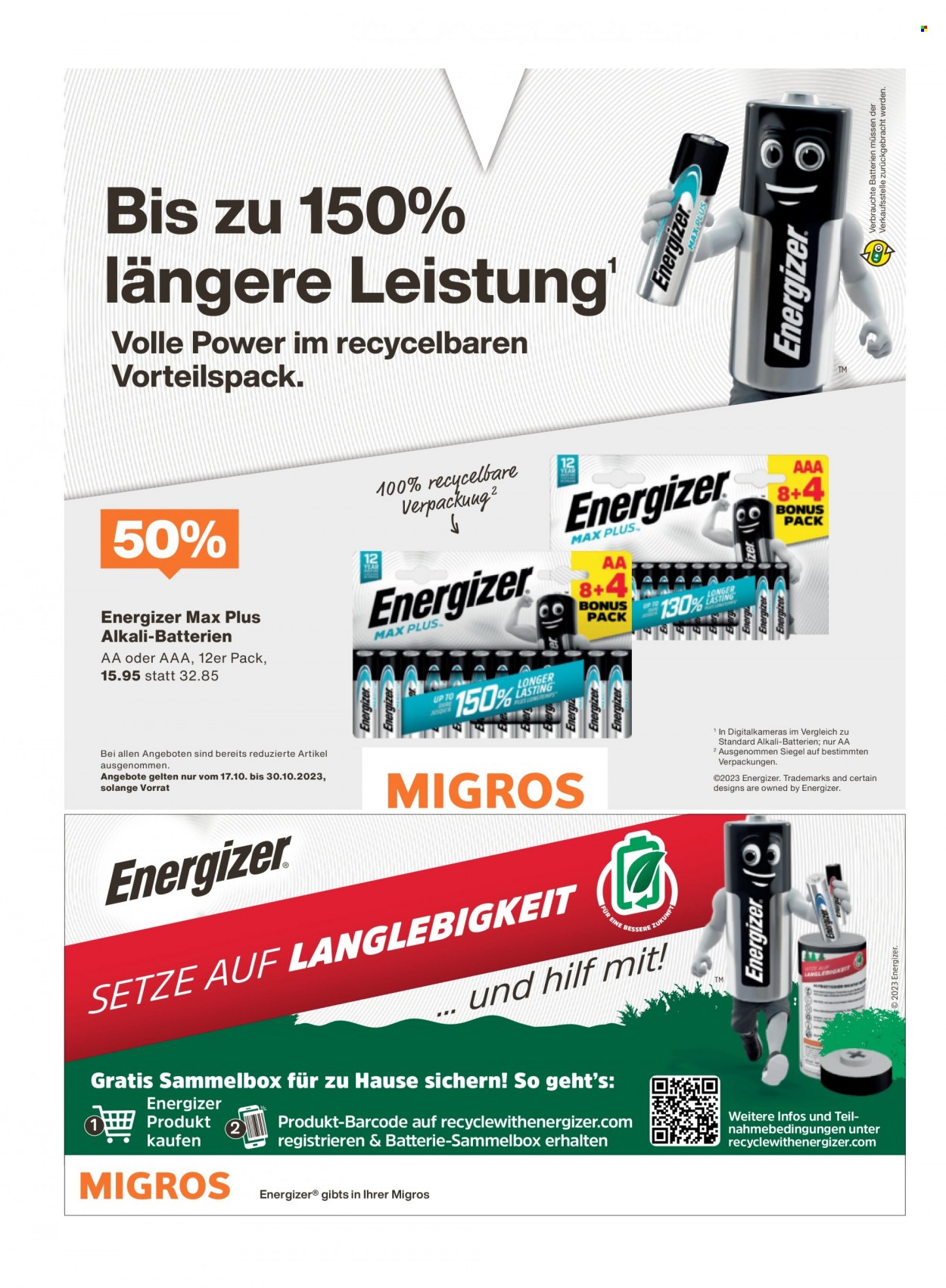 Prospekt Migros - 16.10.2023 - 22.10.2023. Seite 30