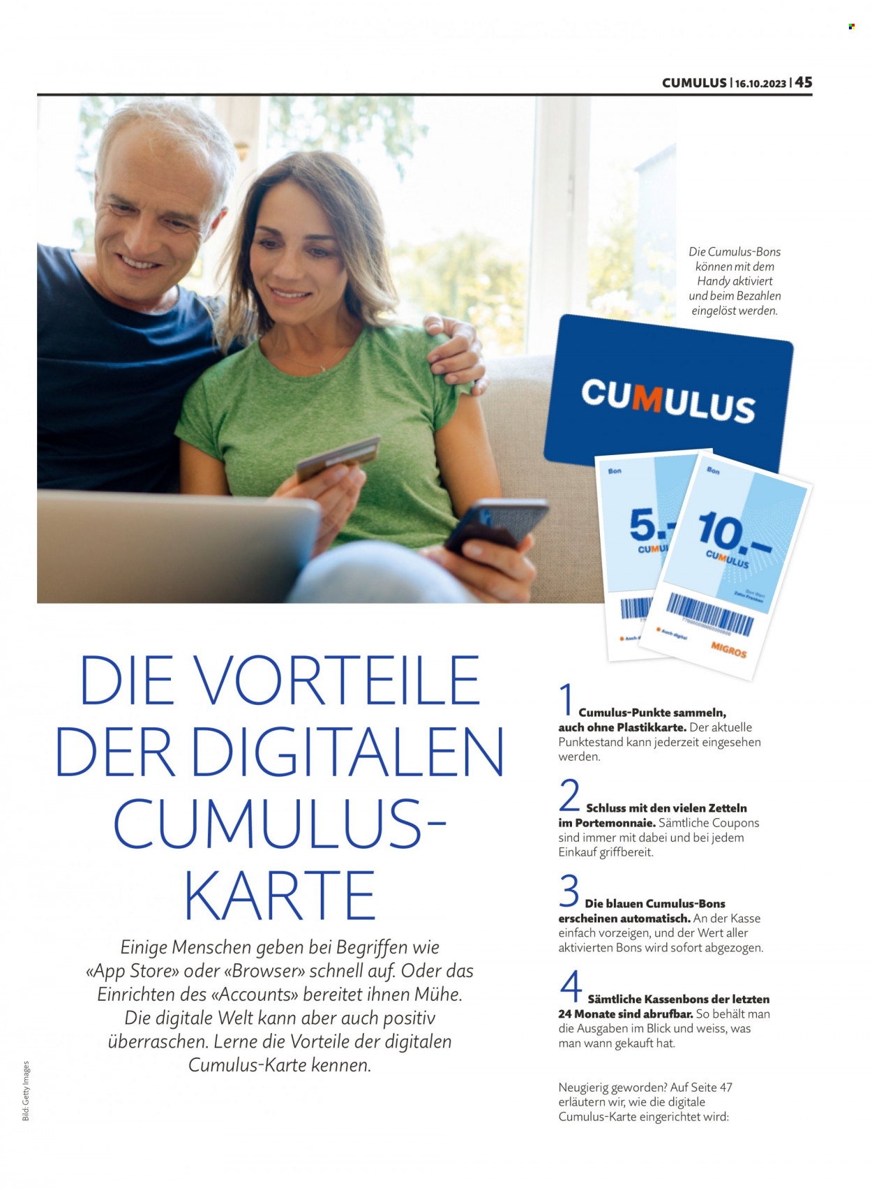 Prospekt Migros - 16.10.2023 - 22.10.2023. Seite 45