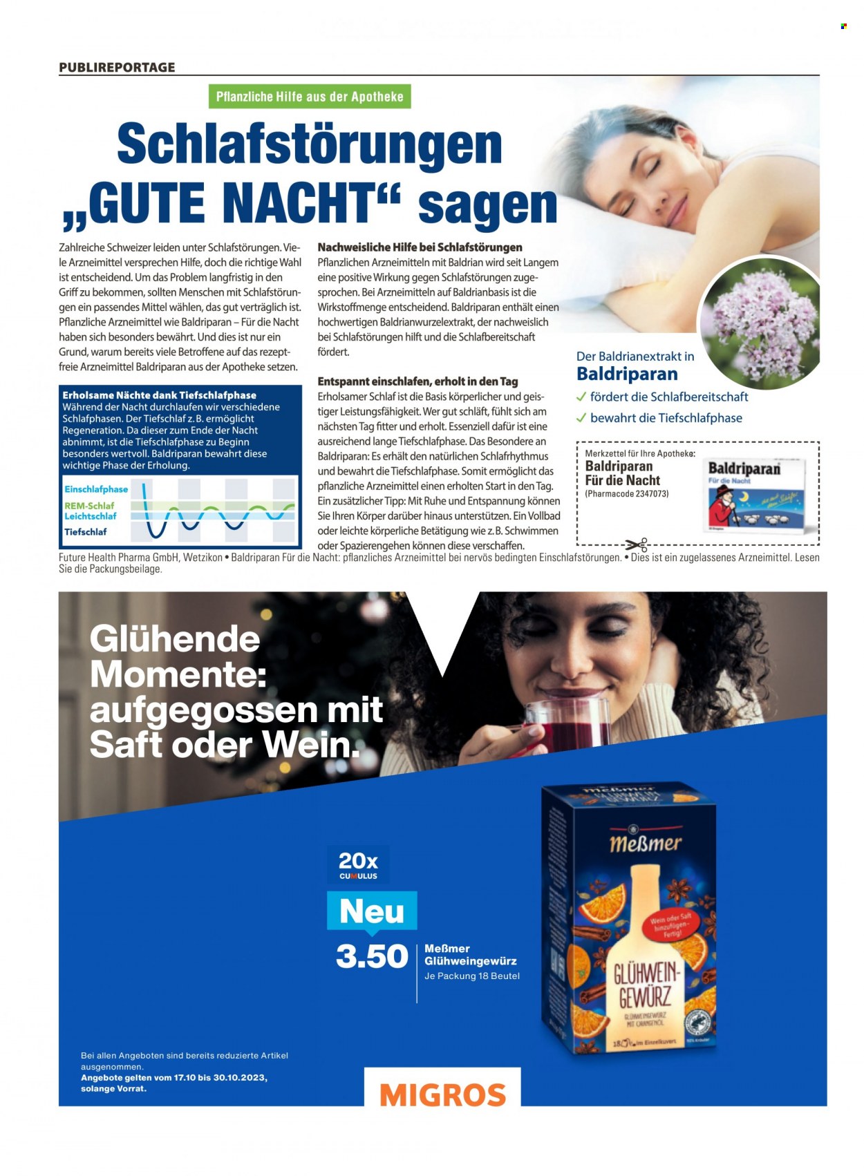 Prospekt Migros - 16.10.2023 - 22.10.2023. Seite 46