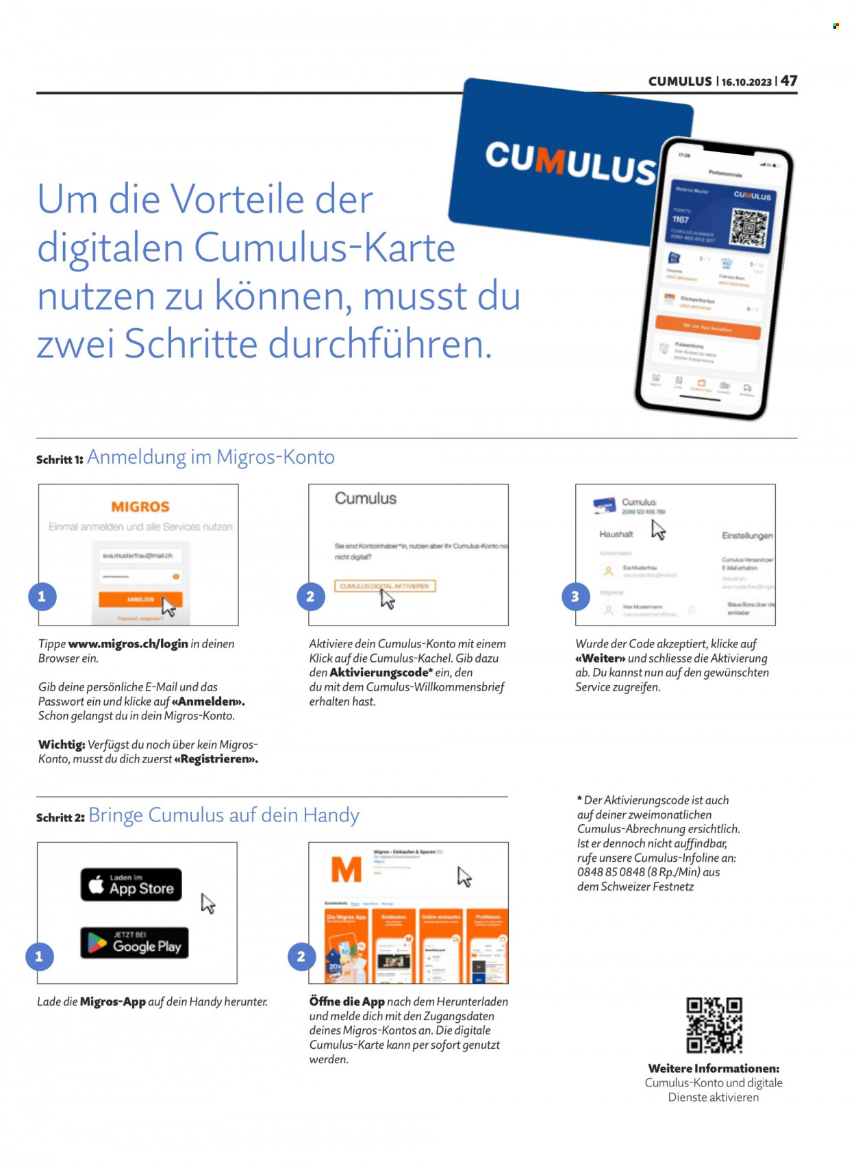 Prospekt Migros - 16.10.2023 - 22.10.2023. Seite 47