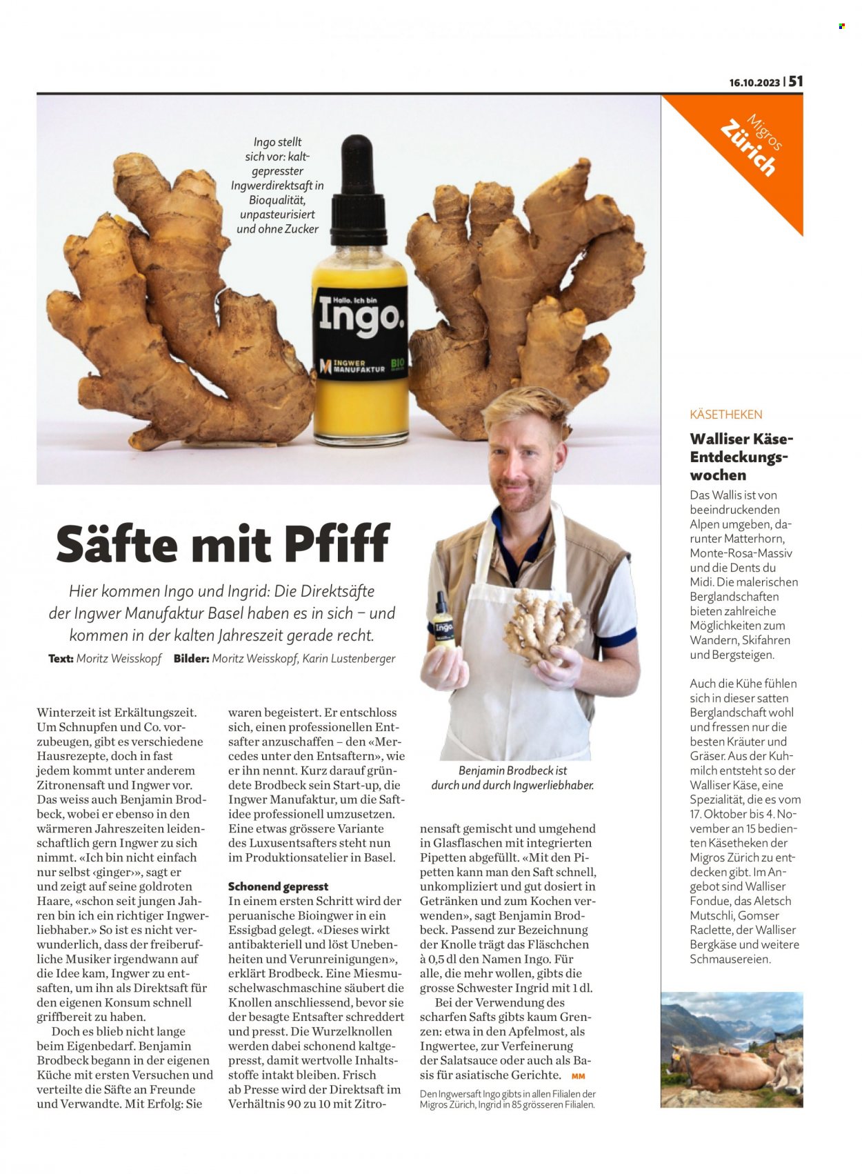 Prospekt Migros - 16.10.2023 - 22.10.2023. Seite 51