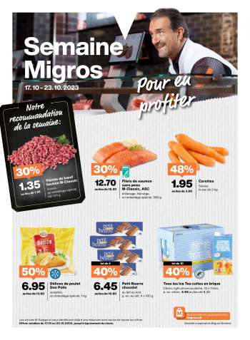 Prospekte Migros - 17.10.2023 - 23.10.2023.