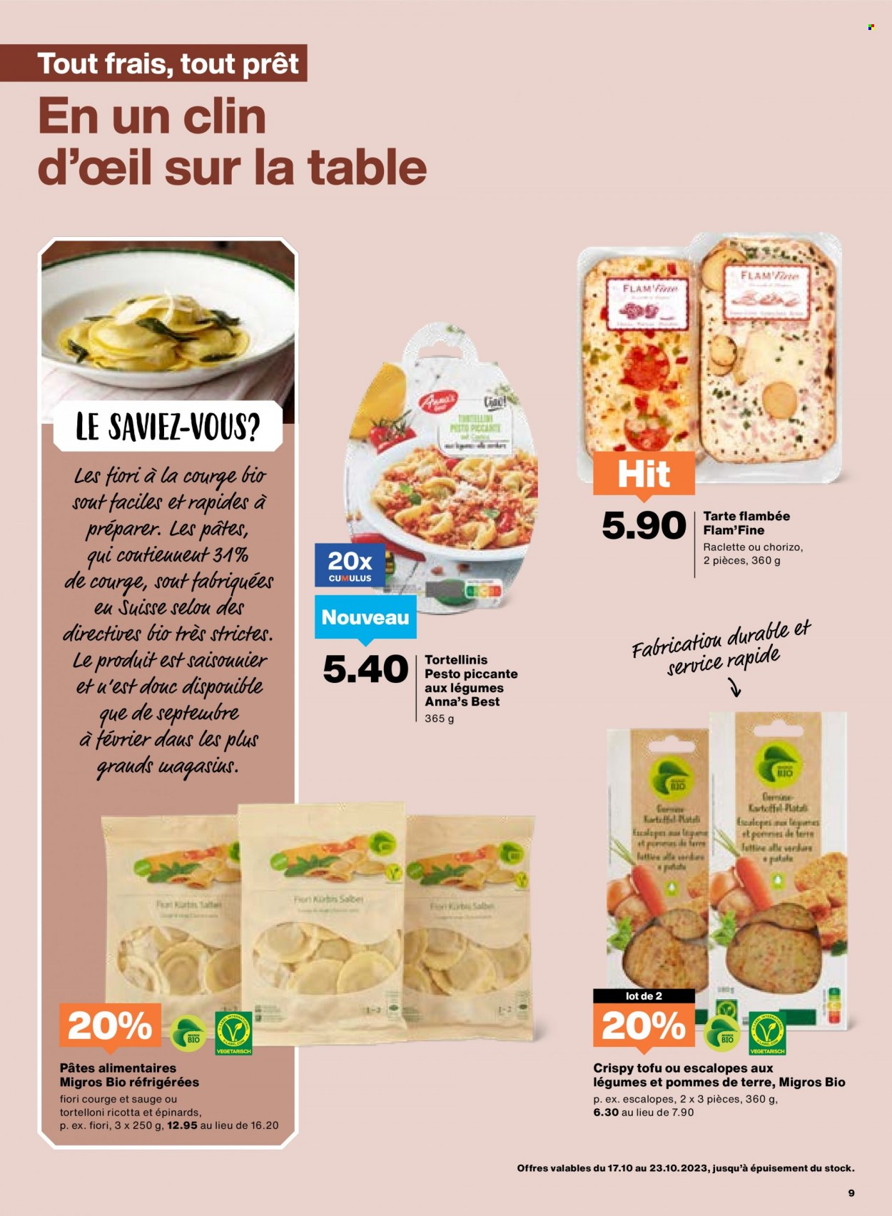 Prospekt Migros - 17.10.2023 - 23.10.2023. Seite 9
