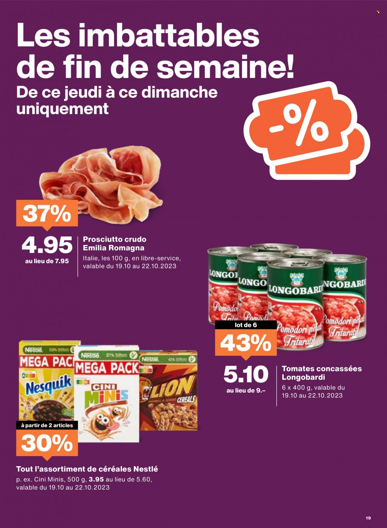 Prospekt Migros - 17.10.2023 - 23.10.2023. Seite 19