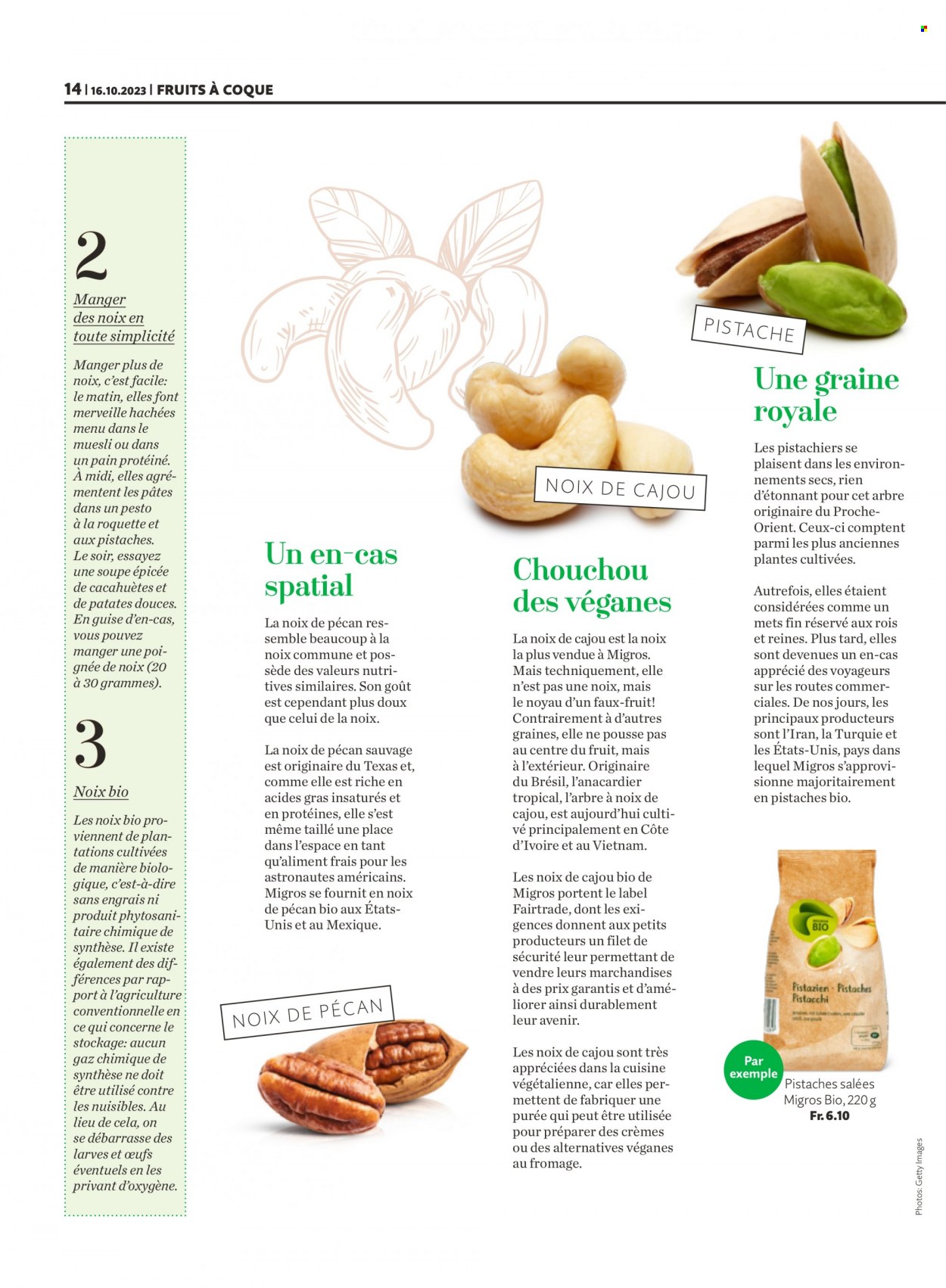 Prospekt Migros - 16.10.2023 - 22.10.2023. Seite 14