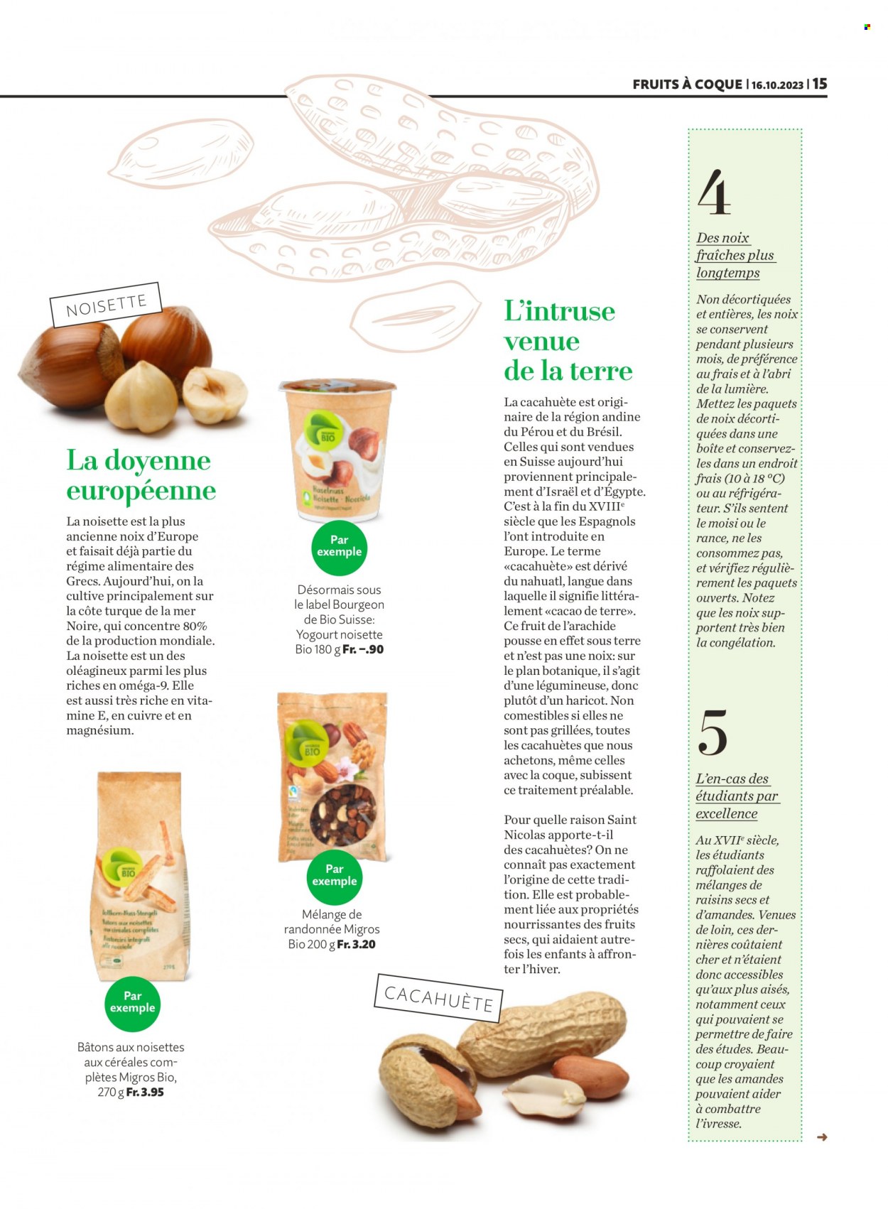 Prospekt Migros - 16.10.2023 - 22.10.2023. Seite 15
