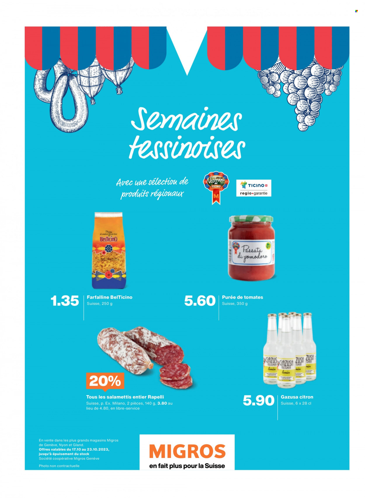 Prospekt Migros - 16.10.2023 - 22.10.2023. Seite 38