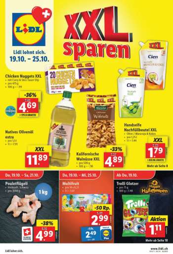 Prospekte Lidl - 19.10.2023 - 25.10.2023.