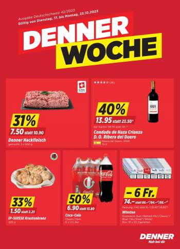 Catalogue Denner - 17.10.2023 - 23.10.2023.