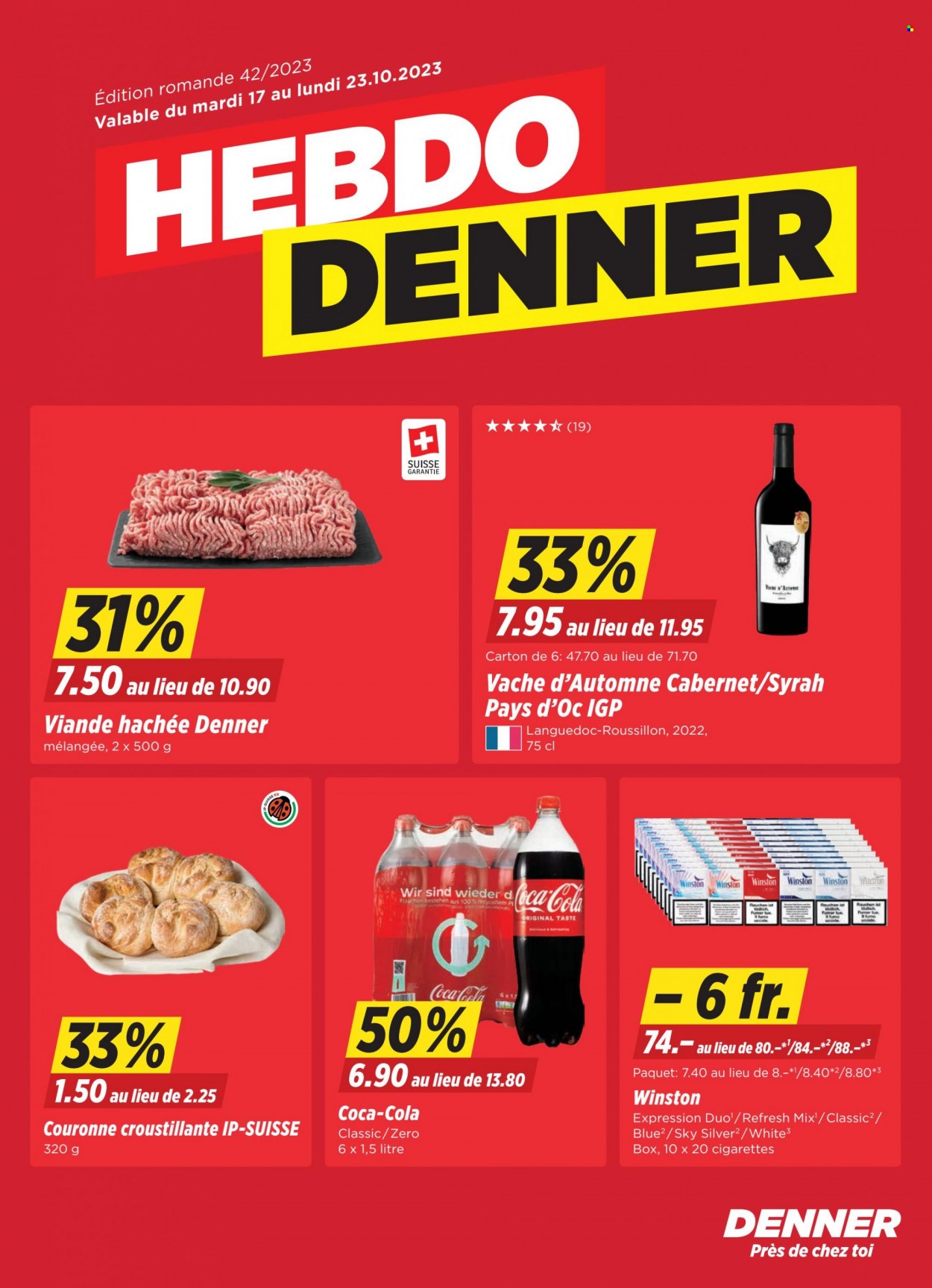 Volantino Denner - 17.10.2023 - 23.10.2023. Pagina 1