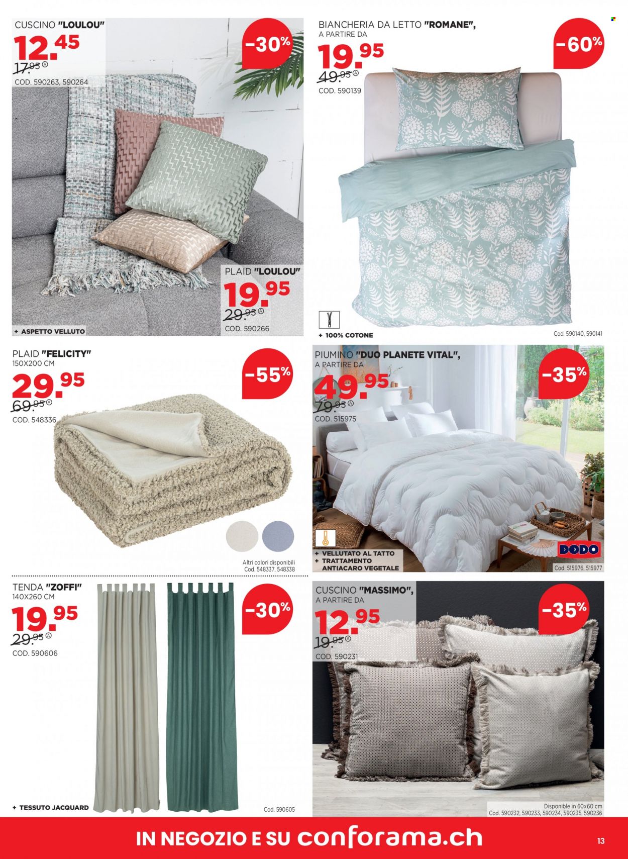 Volantino Conforama - 17.10.2023 - 23.10.2023. Pagina 13