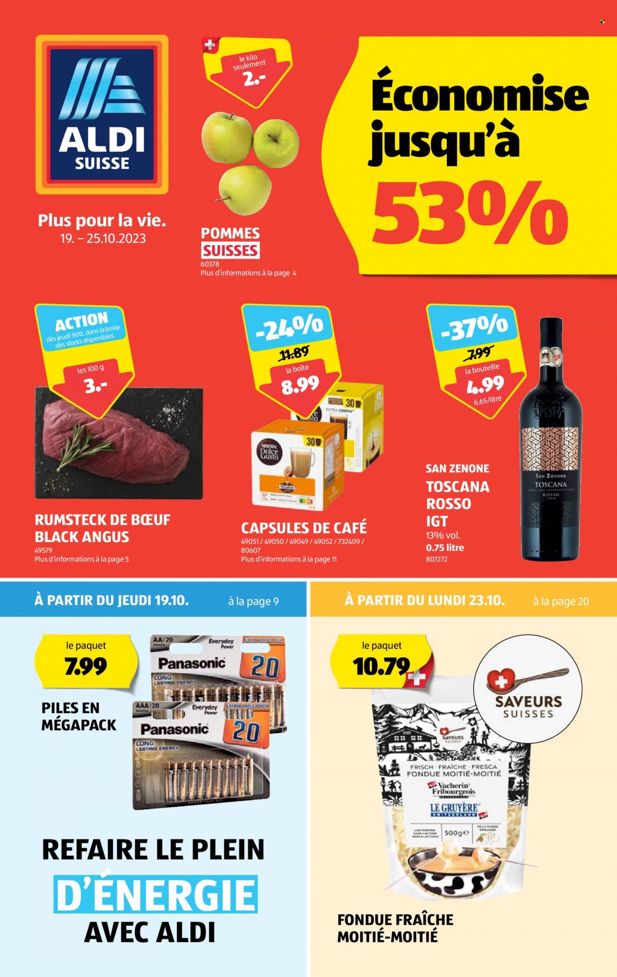 Catalogue Aldi - 19.10.2023 - 25.10.2023. Page 1
