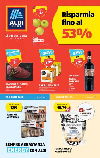 Catalogue Aldi - 19.10.2023 - 25.10.2023.