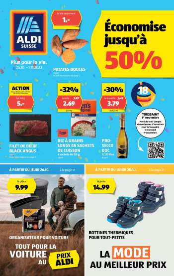 Volantino Aldi - 26.10.2023 - 1.11.2023.