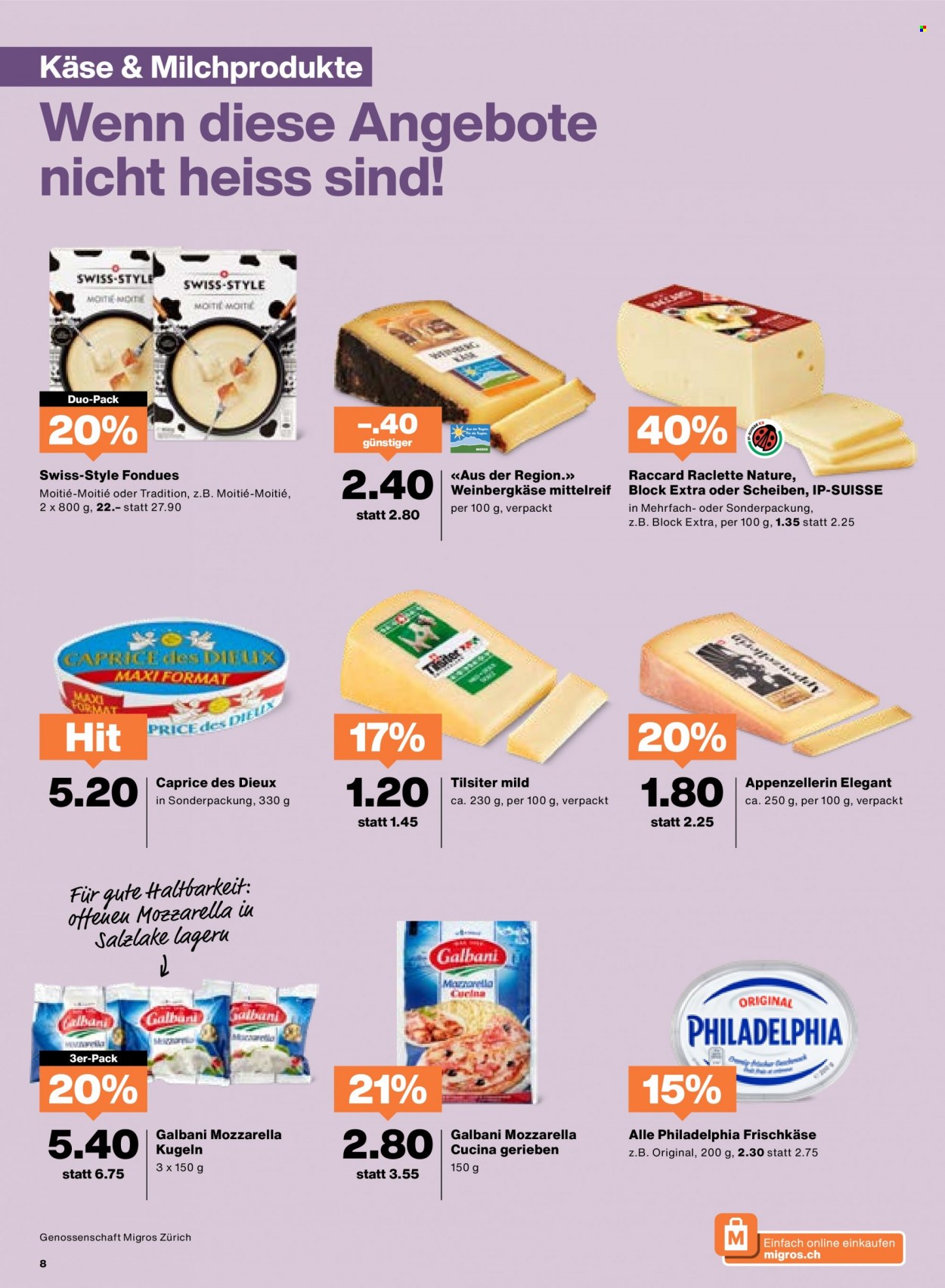 Prospekt Migros - 24.10.2023 - 30.10.2023. Seite 8