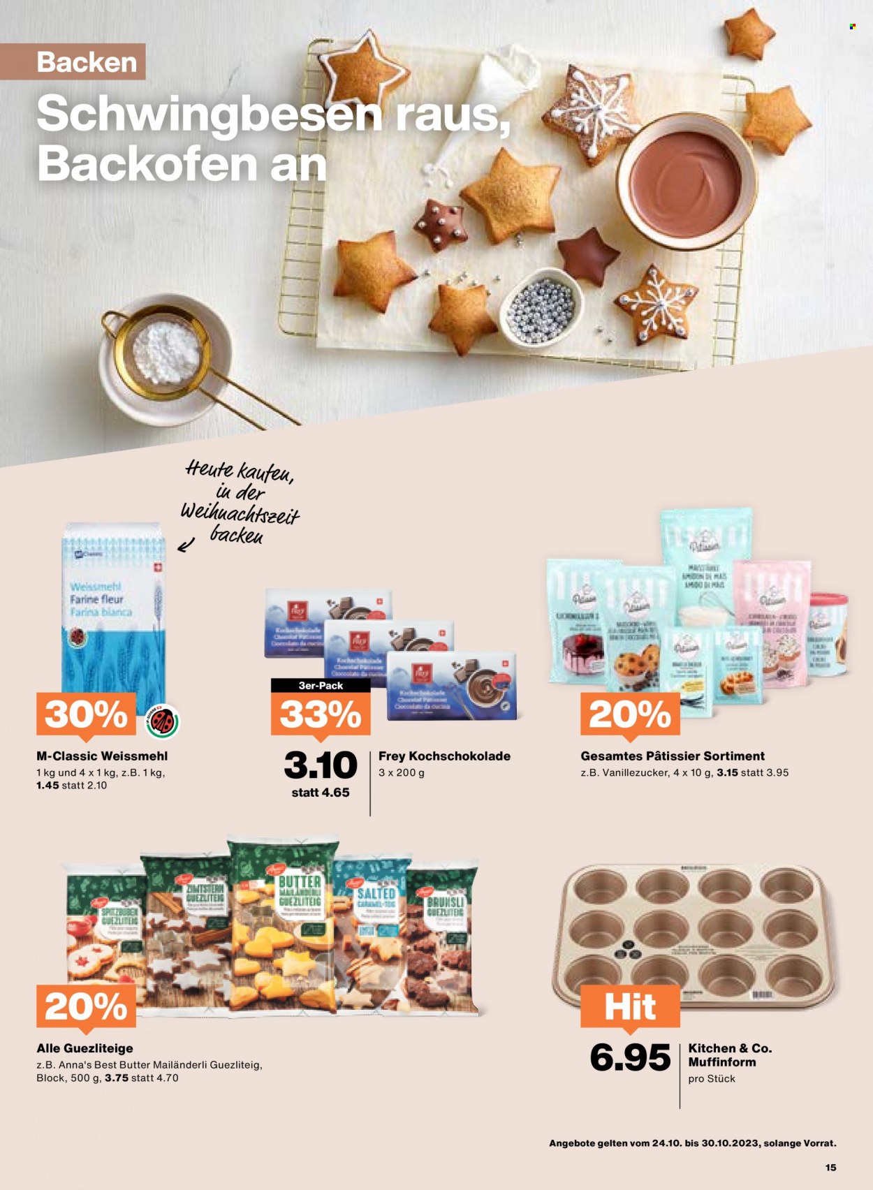 Prospekt Migros - 24.10.2023 - 30.10.2023. Seite 15