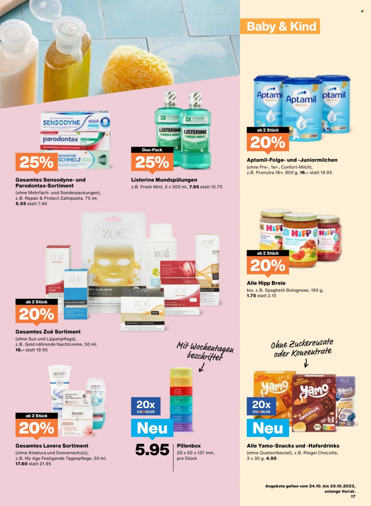 Prospekt Migros - 24.10.2023 - 30.10.2023. Seite 17