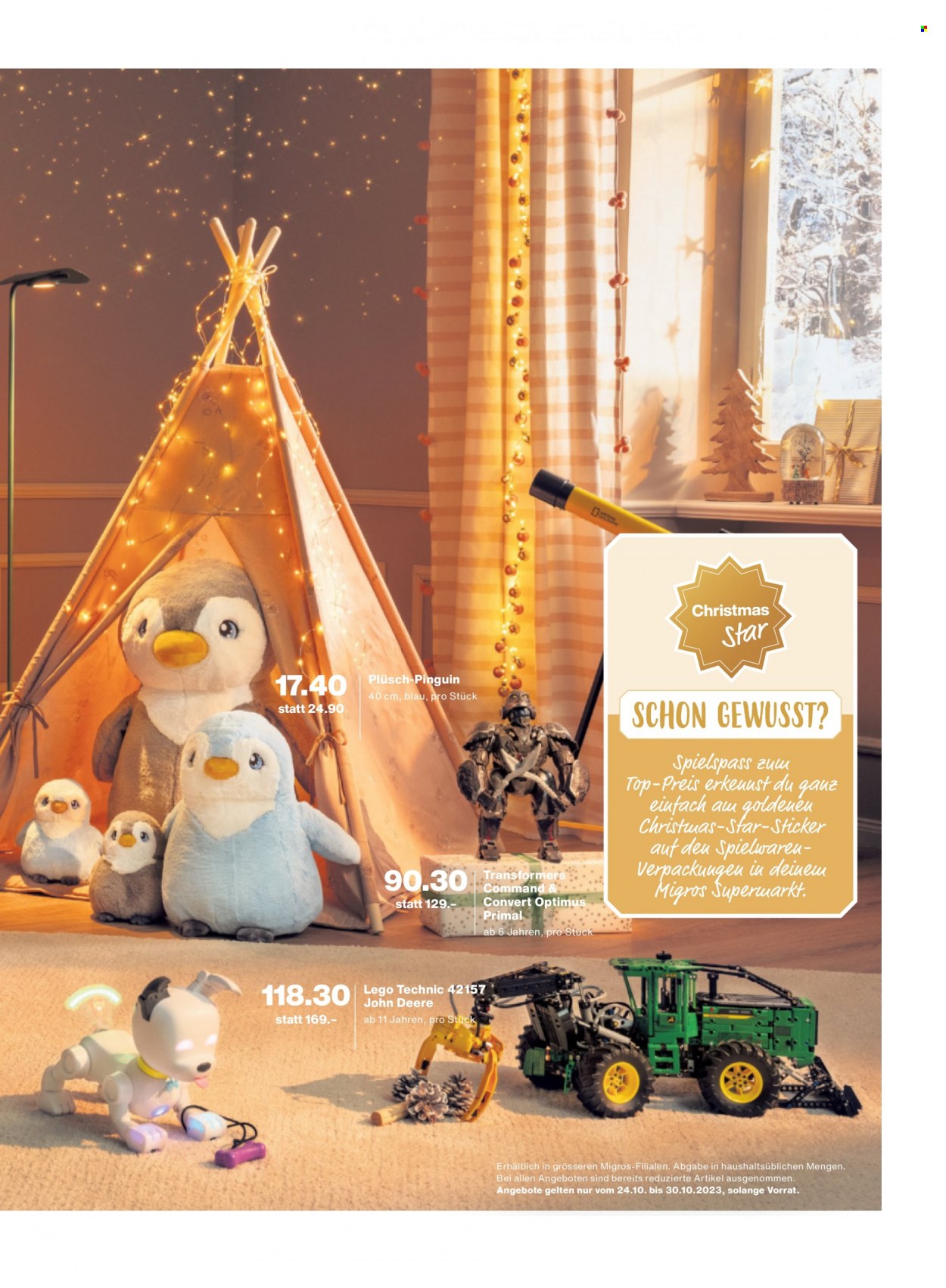 Prospekt Migros - 23.10.2023 - 29.10.2023. Seite 3