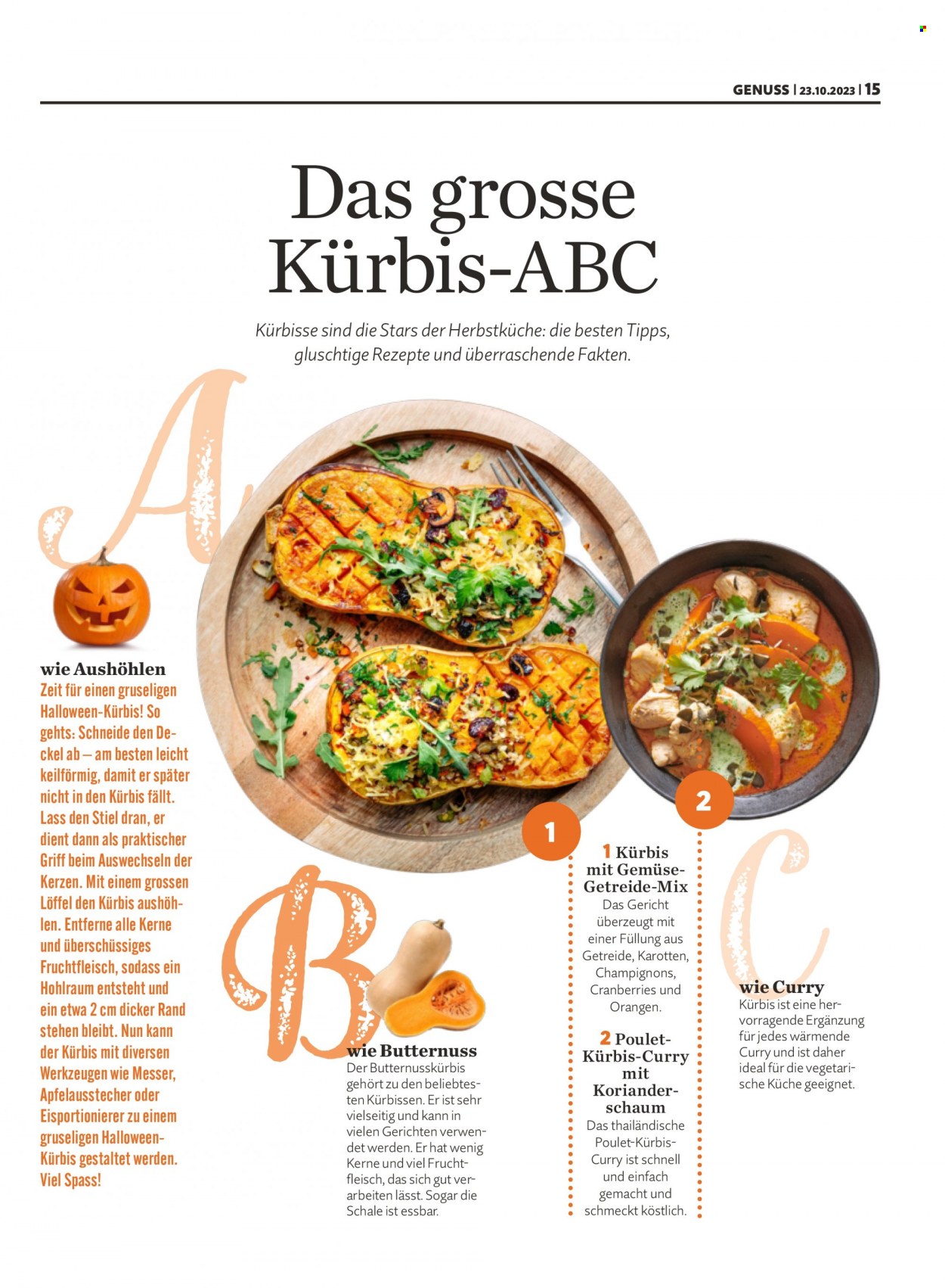 Prospekt Migros - 23.10.2023 - 29.10.2023. Seite 15