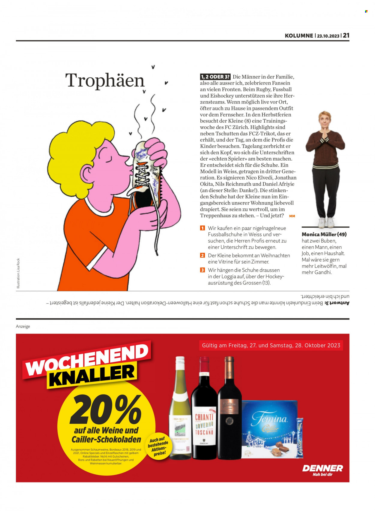 Prospekt Migros - 23.10.2023 - 29.10.2023. Seite 21