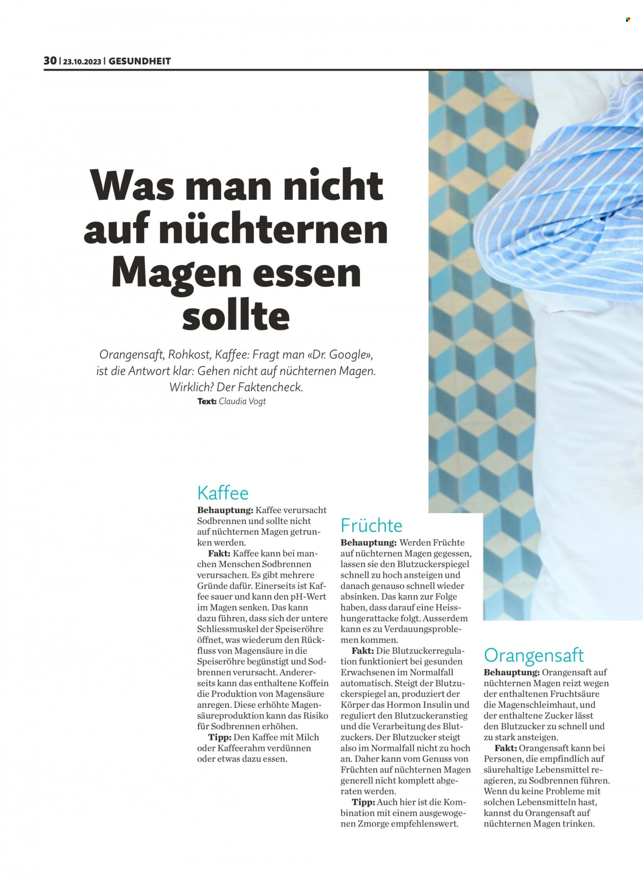 Prospekt Migros - 23.10.2023 - 29.10.2023. Seite 30