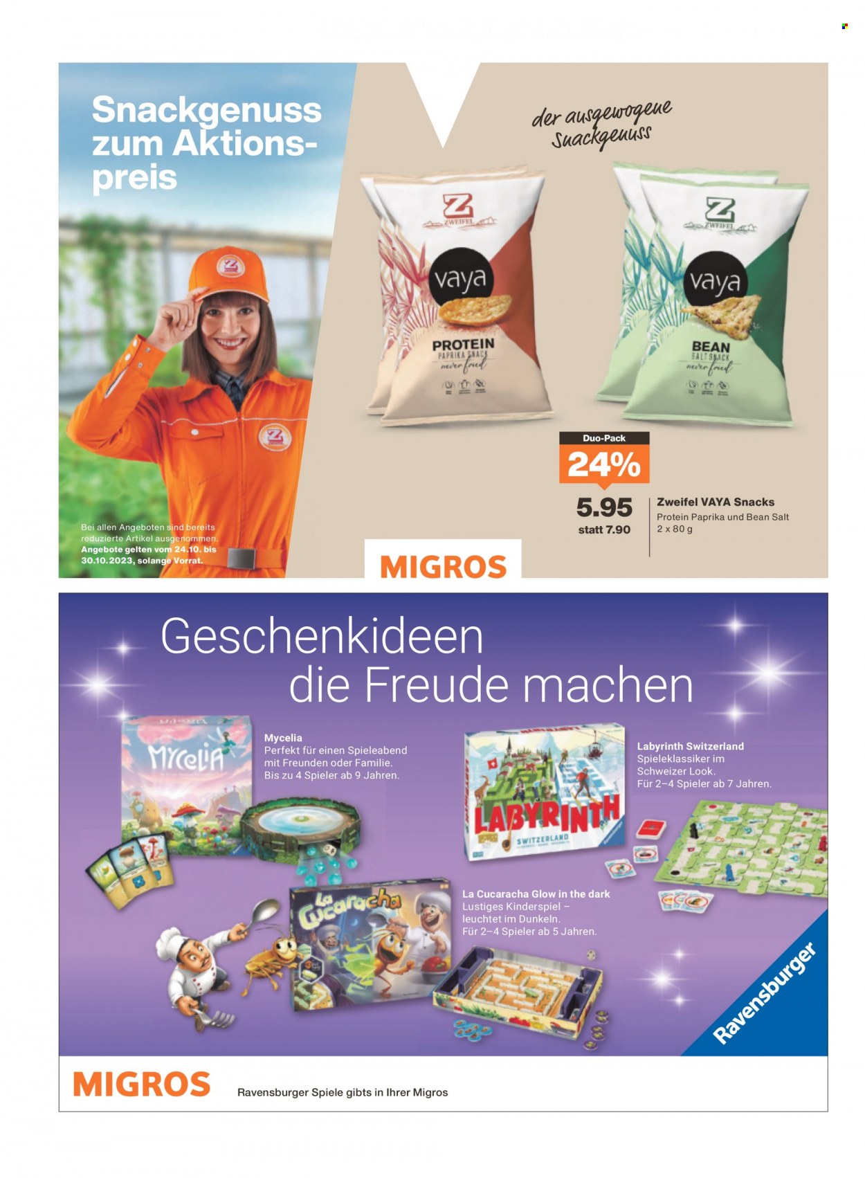 Prospekt Migros - 23.10.2023 - 29.10.2023. Seite 32