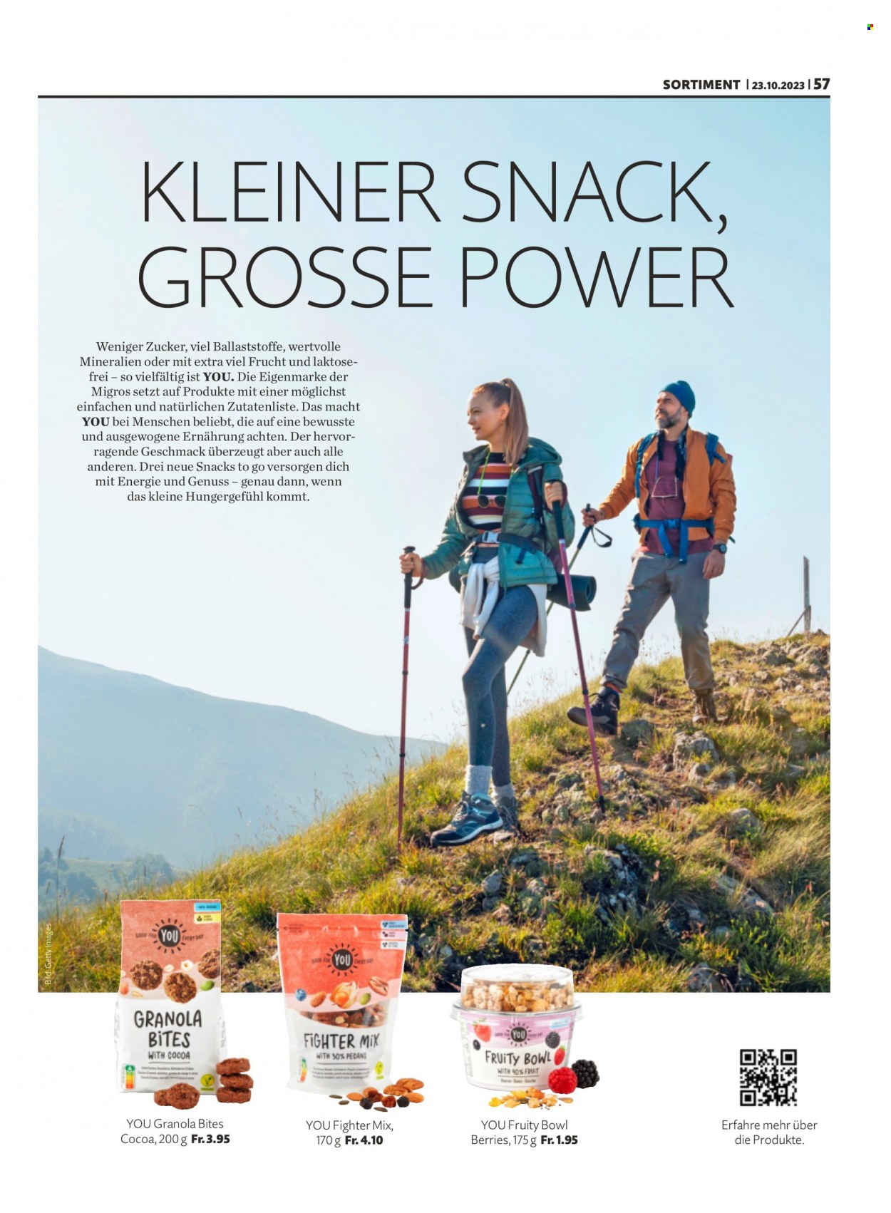 Prospekt Migros - 23.10.2023 - 29.10.2023. Seite 57
