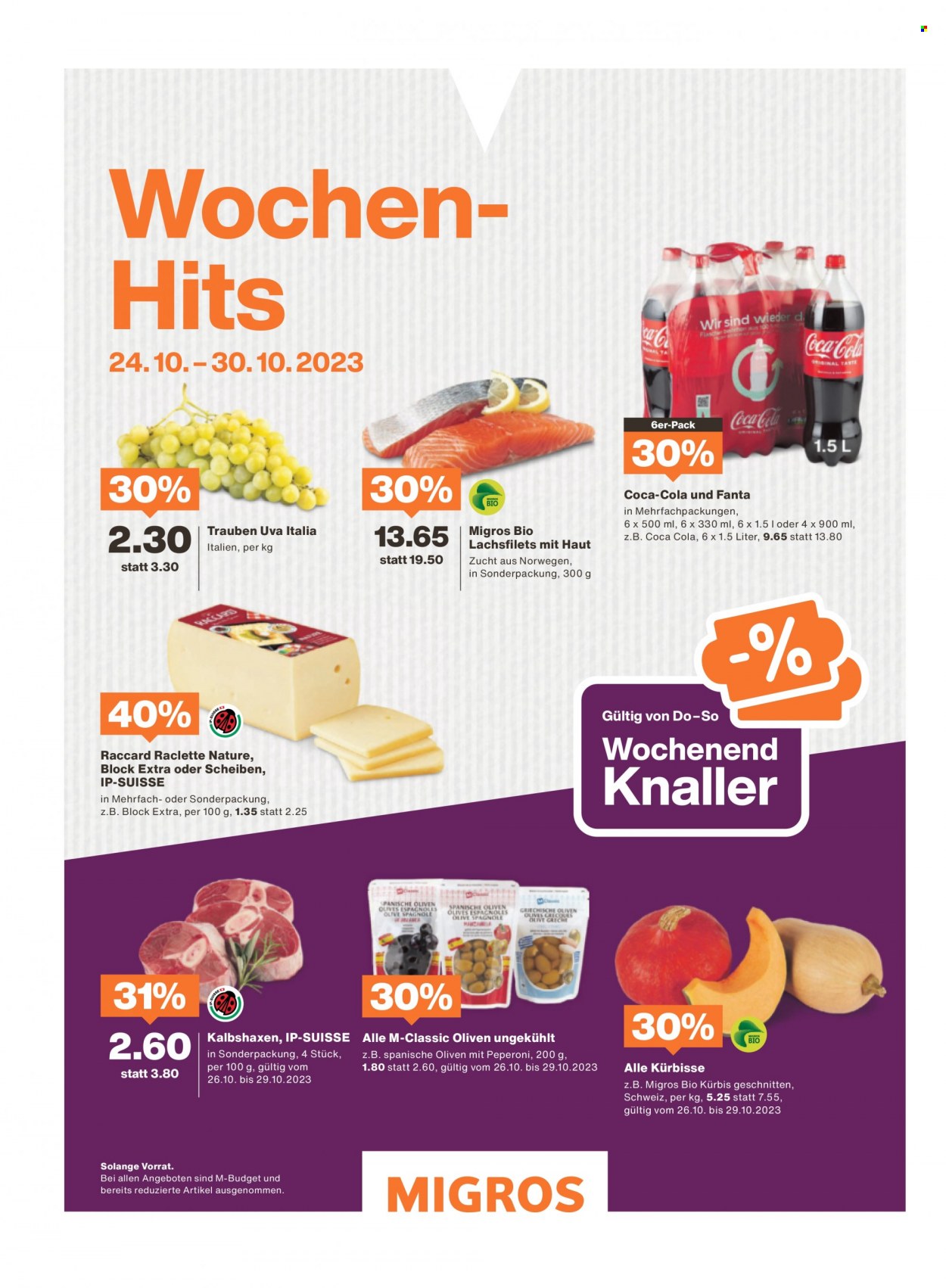 Prospekt Migros - 23.10.2023 - 29.10.2023. Seite 72