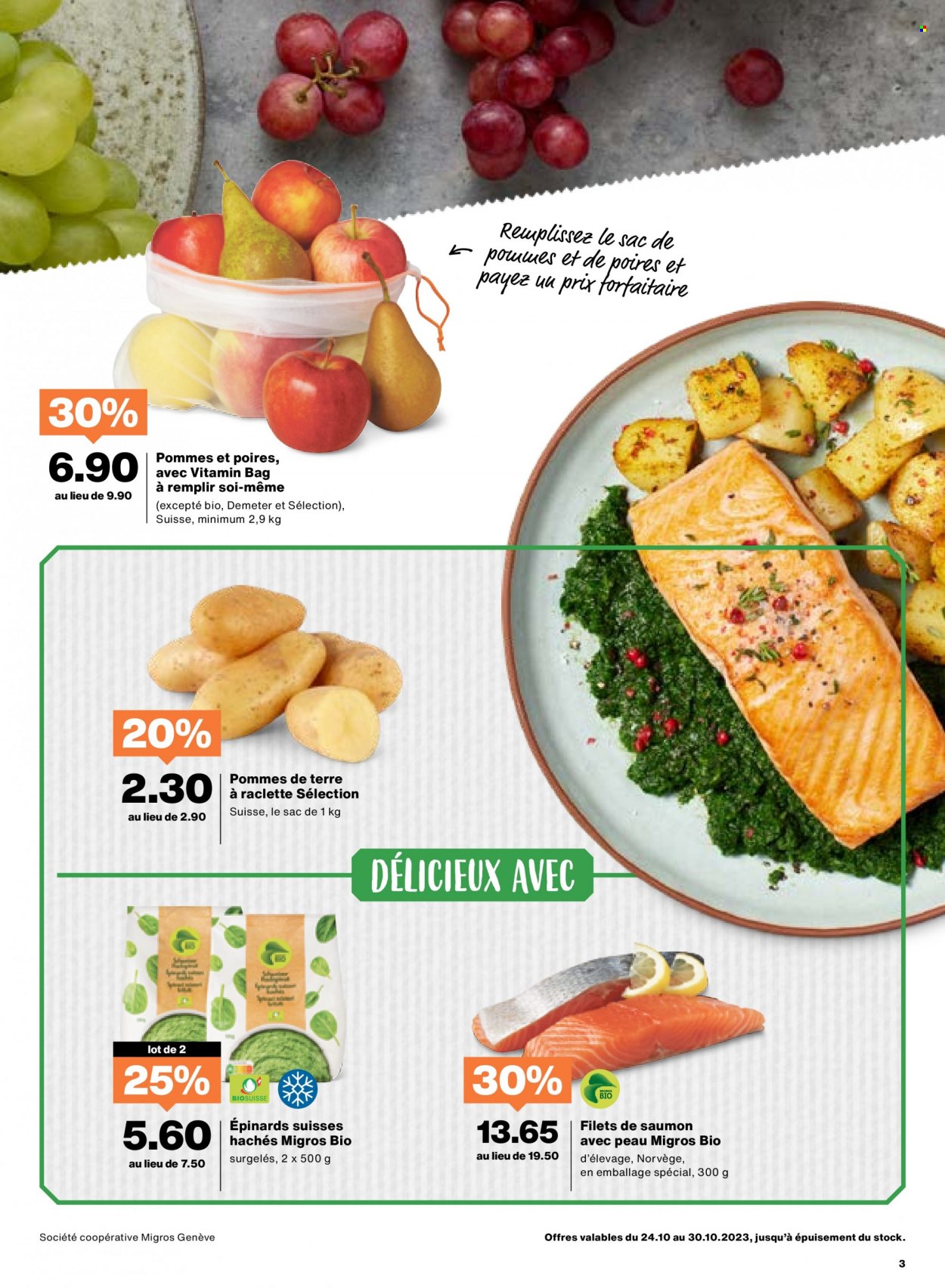 Prospekt Migros - 24.10.2023 - 30.10.2023. Seite 3