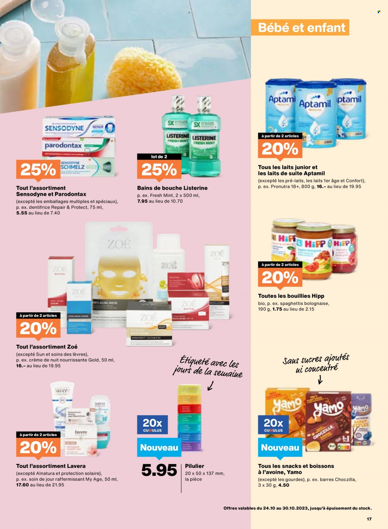 Prospekt Migros - 24.10.2023 - 30.10.2023. Seite 17