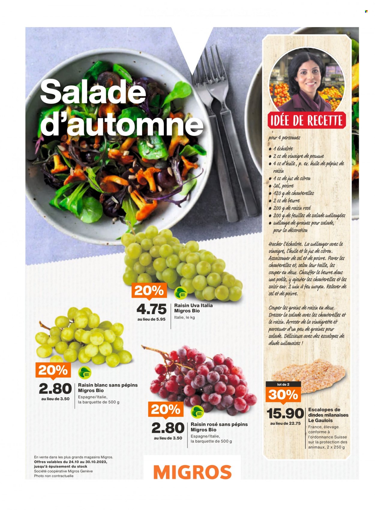 Prospekt Migros - 23.10.2023 - 29.10.2023. Seite 40