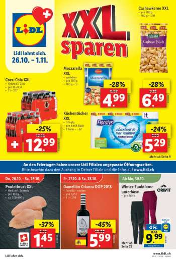 Volantino Lidl - 26.10.2023 - 1.11.2023.