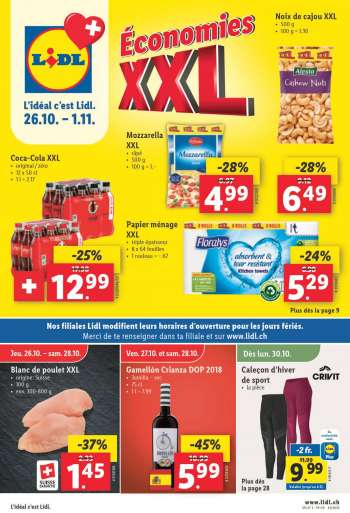 Volantino Lidl - 26.10.2023 - 1.11.2023.