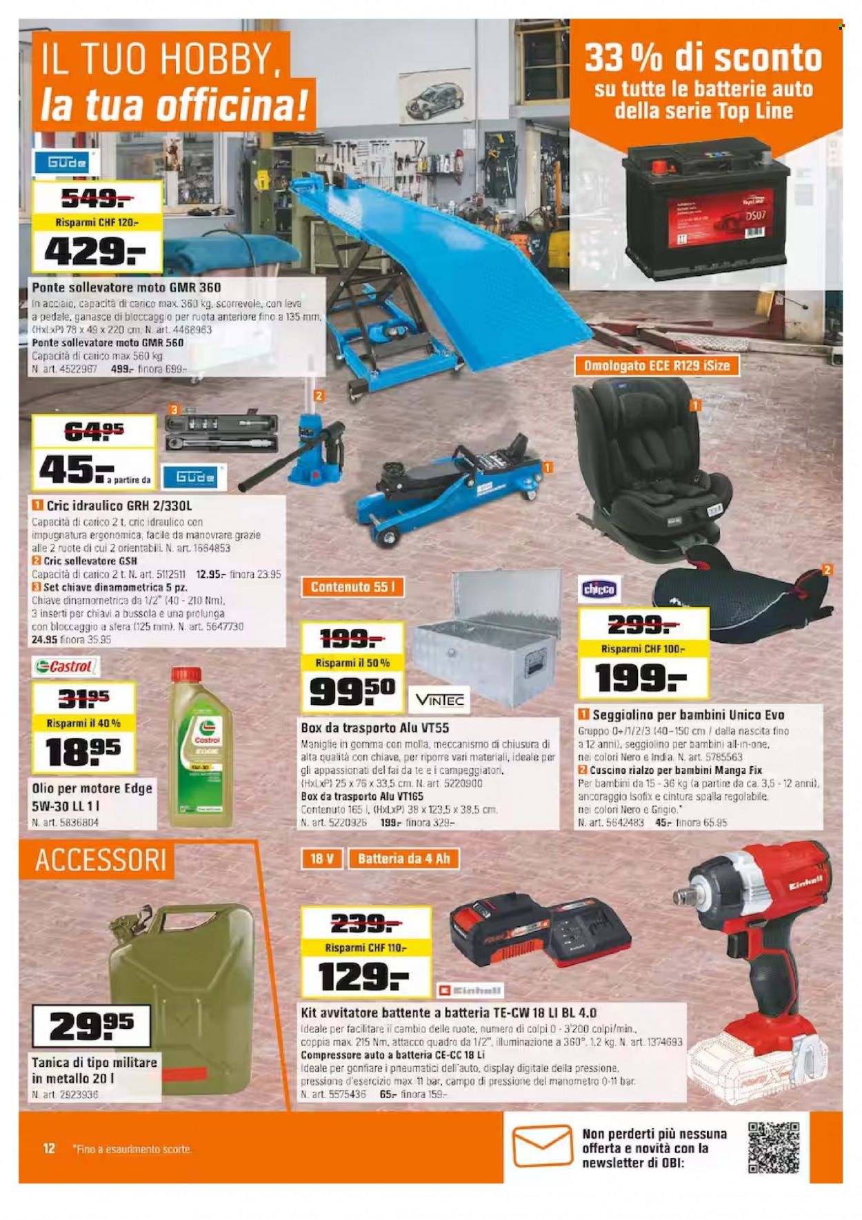 Volantino OBI - 23.10.2023 - 11.11.2023. Pagina 12