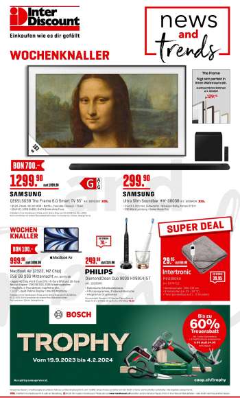 Volantino Interdiscount - 23.10.2023 - 5.11.2023.